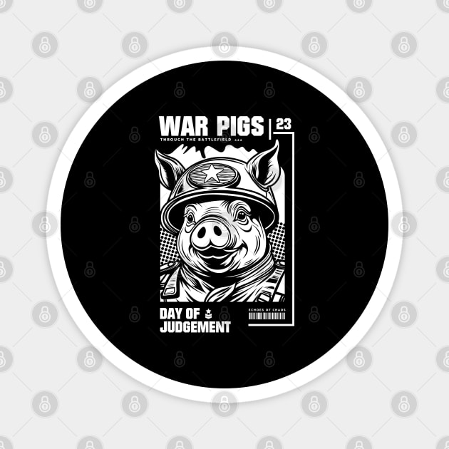 WAR PIGS Magnet by artslaves